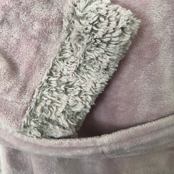 Midnight by Carole Hochman Ladies XXL Soft Mauve Lilac Robe - Picture 6 of 11
